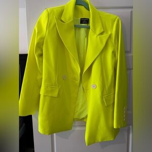 Vibrant Yellow Women's Blazer